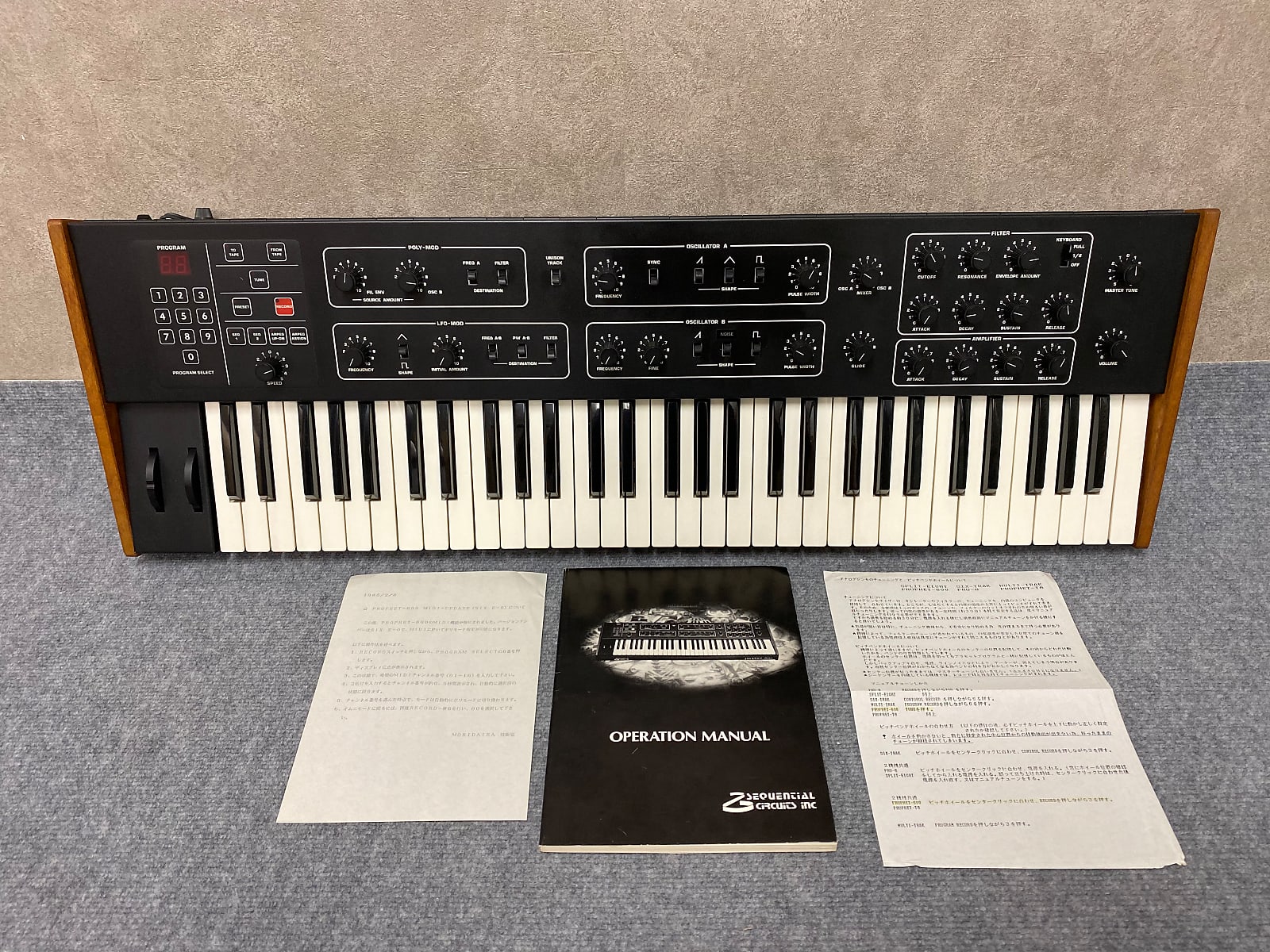 sequential circuits prophet 600 factory patches